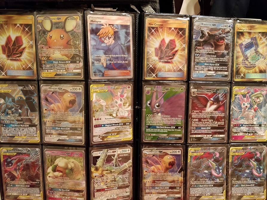 Rare Pokemon card collection REXUS88